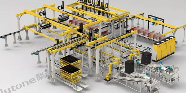 Accrochage automatique des treillis