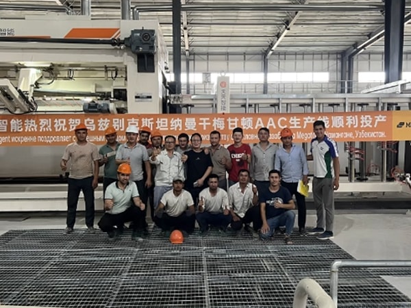 Usine BCA Megaton achevée en Ouzbékistan