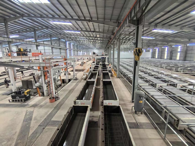 Projet Fuxin en Indonésie : lignes de production de blocs BCA à très haute capacité